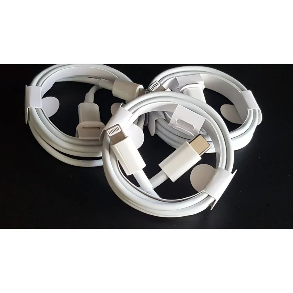 3 X Fast iPhone PD Charging Cable Cord Type C to Lightning